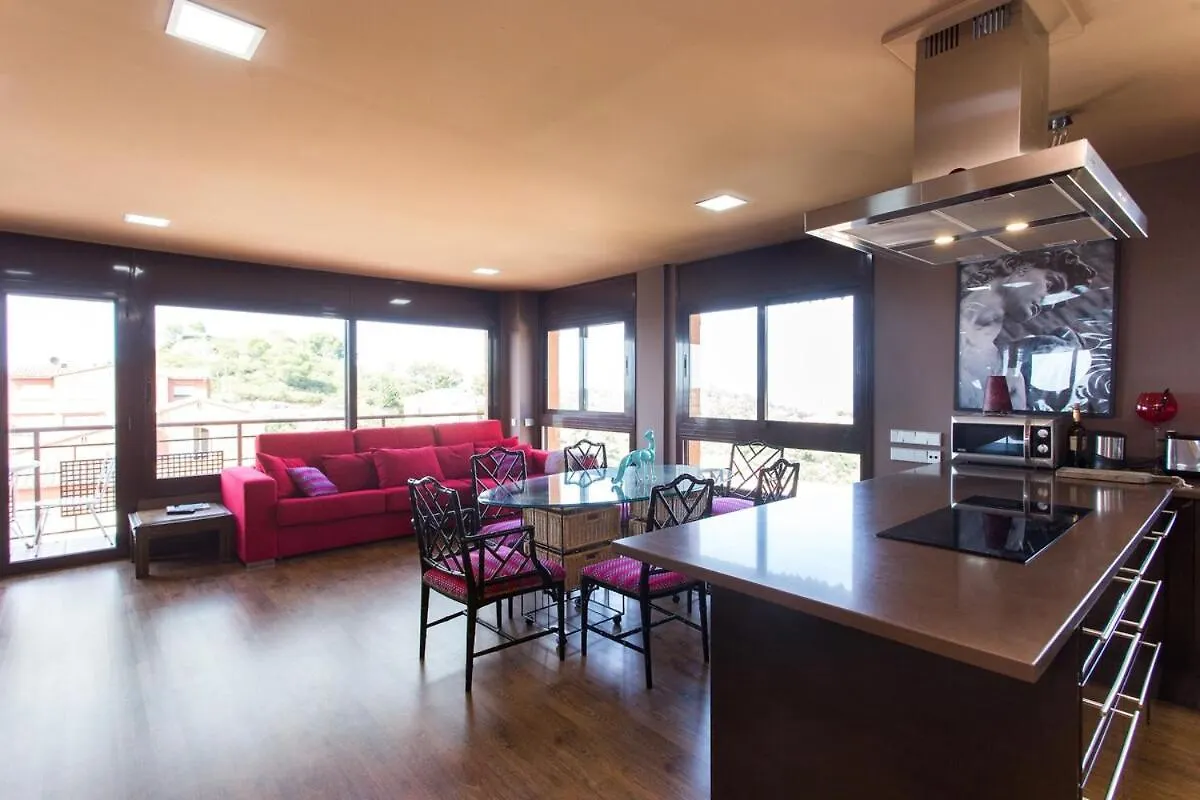 Precioso Duplex En Begur Con Vistas Al Marアパートメント アパート